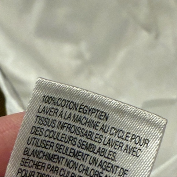 Black Brown 1826 100% Egyptian Cotton Non Iron White Dress Shirt 18” 35 - Picture 8 of 8